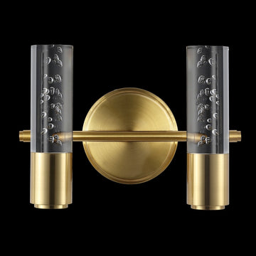 Bolha Minimalist Modern Bubble Acrylic/Iron Integrated LED Vanity Light